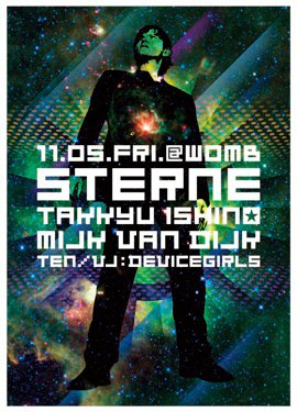 Next stop in Japan: Sterne @ WOMB Tokyo on Friday Nov 5th with Takkyu Ishino …