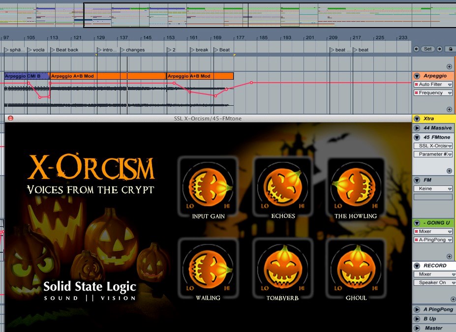 Working on a remix for Der Dritte Raum.