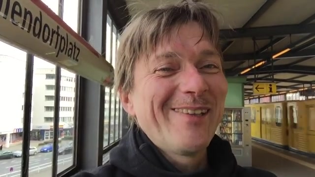 Since one week, on the subway line U2 in Berlin, German VIPs are announcing …