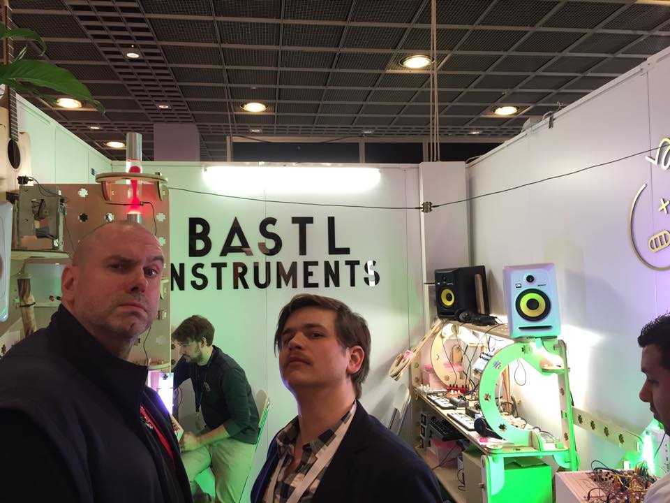 First of course we were visiting our friends from Bastl Instruments from Brno …