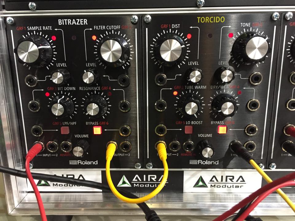 Roland AIRA shows their already announced modular system. In fact it's a rack …