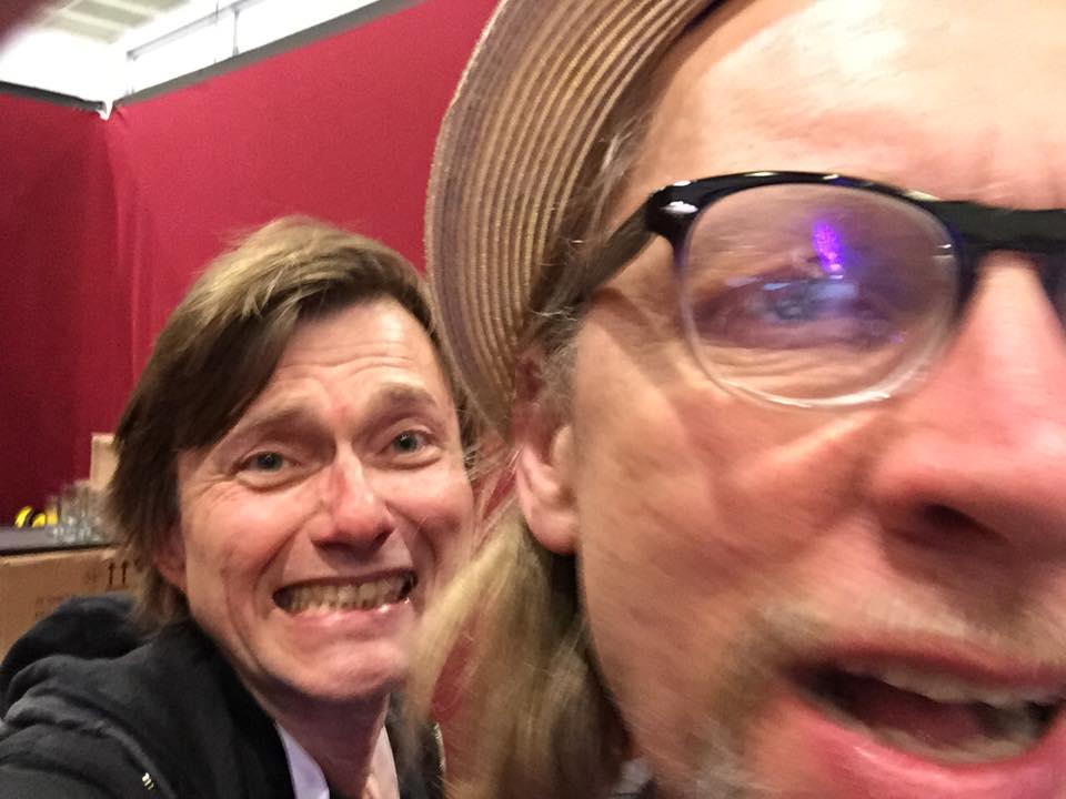 Got lost with Andreas Schneider at his hosted analog synth booth, thanks to his …
