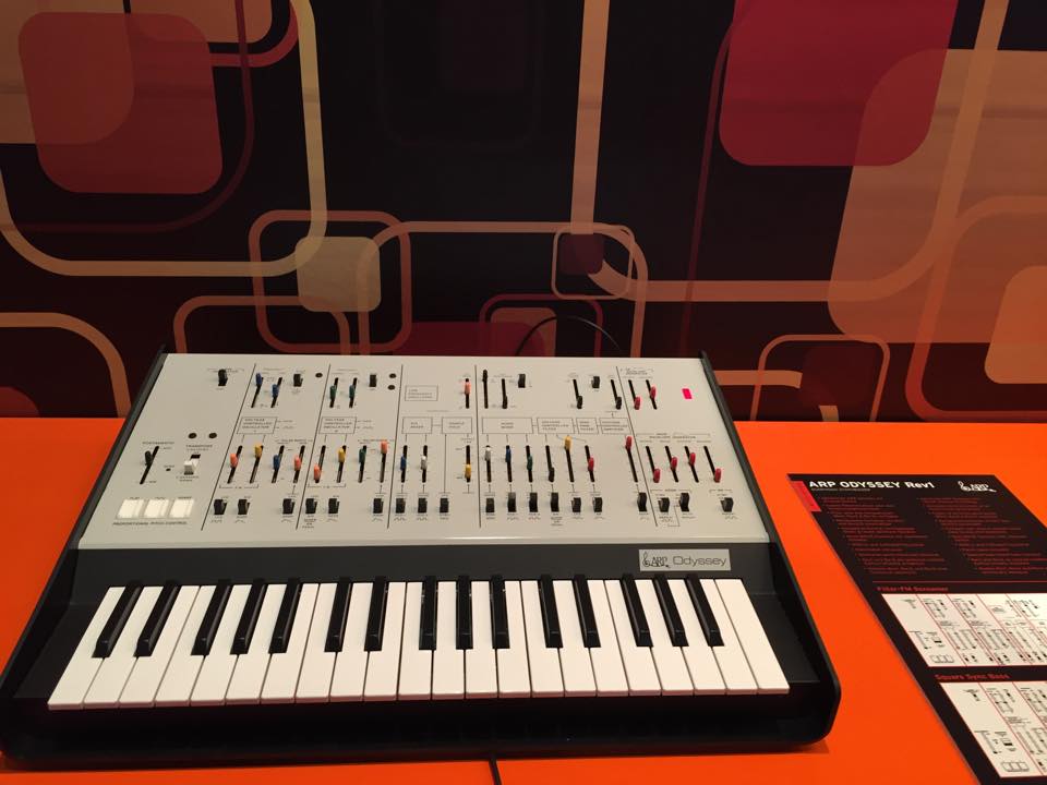 Korg built a beautiful 70ish booth to present their reincarnation of the …