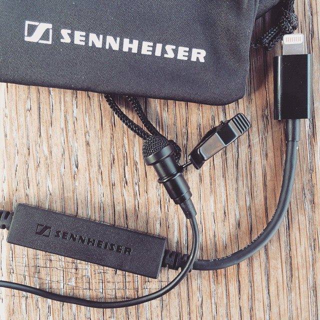 Supersmall mobile recording solution by Apogee and Sennheiser – lightning cable …
