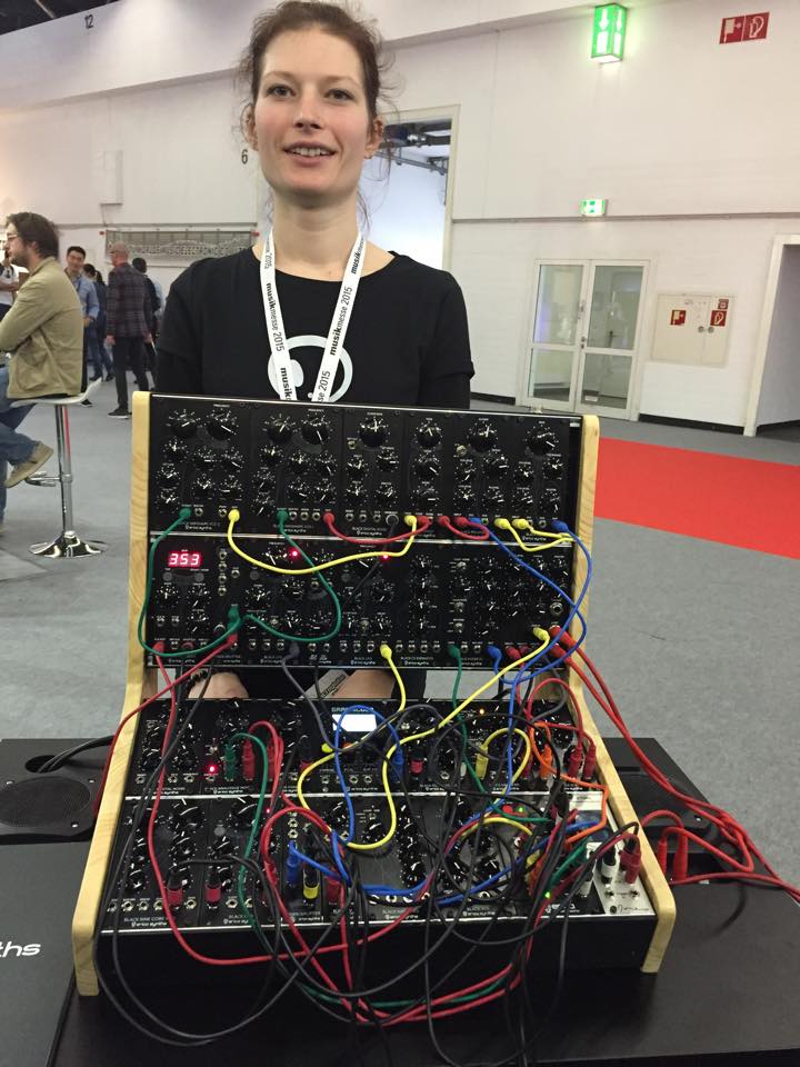 A real gem hidden behind all the classical piano booths in Hall 5.0 is Erica …