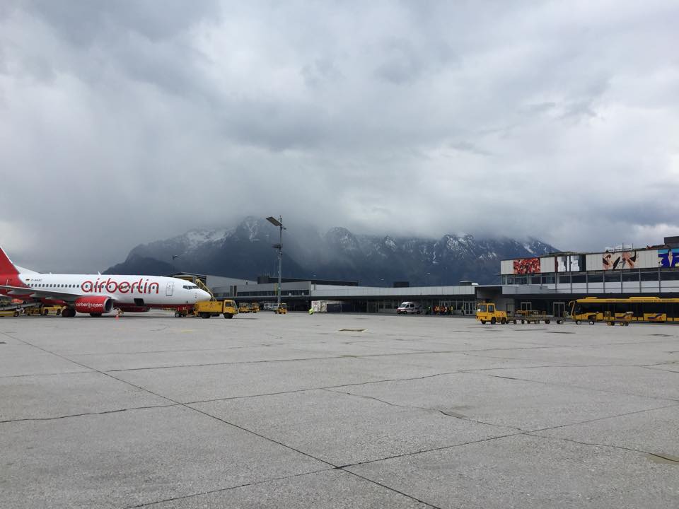 Touchdown Salzburg.