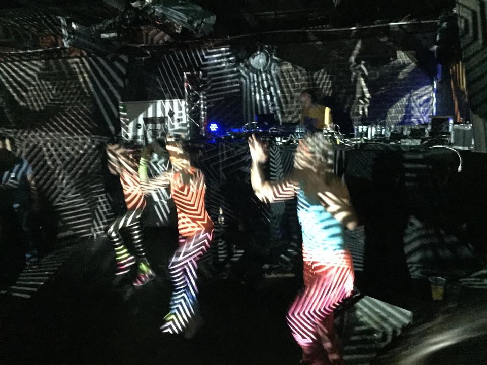 Wow, such a great party yesterday at Playground AV Vienna. With cool light …