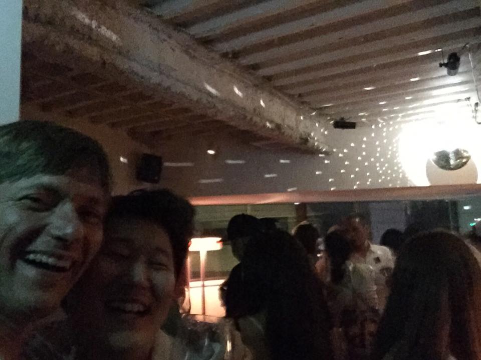 Back from the official boat party after party at Kuro-chan’s bar Soup di Nero …