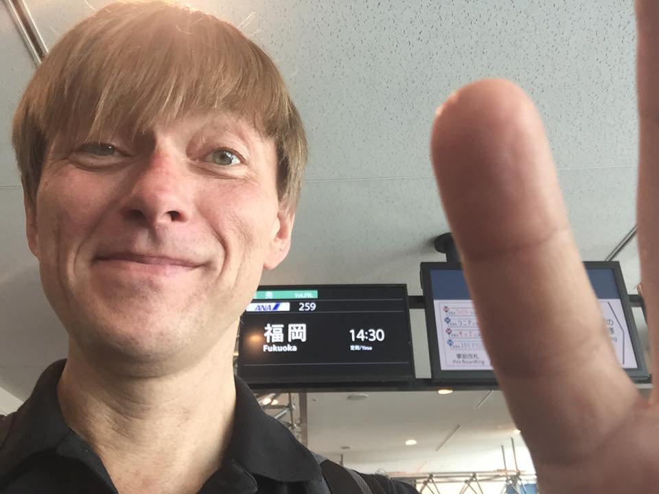 Checked in and ready to go to Fukuoka!