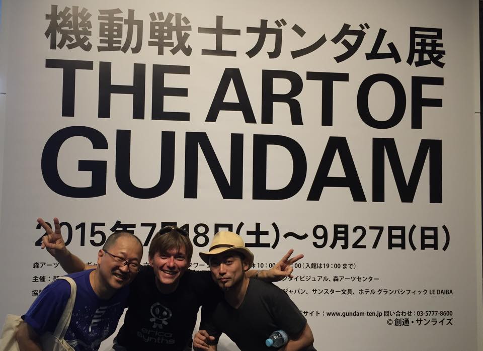 The Art of Gundam exhibition in Roppongi Hills! Wow!!!