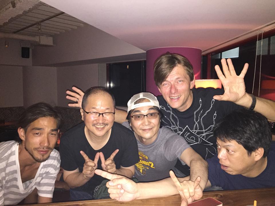 Final night in Japan at Kuro-chan’s Soup di Nero bar yesterday. So glad that …
