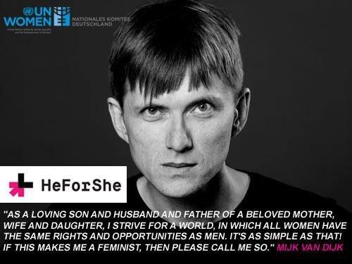 There’s a big discussion in Germany about the correct interaction with women …