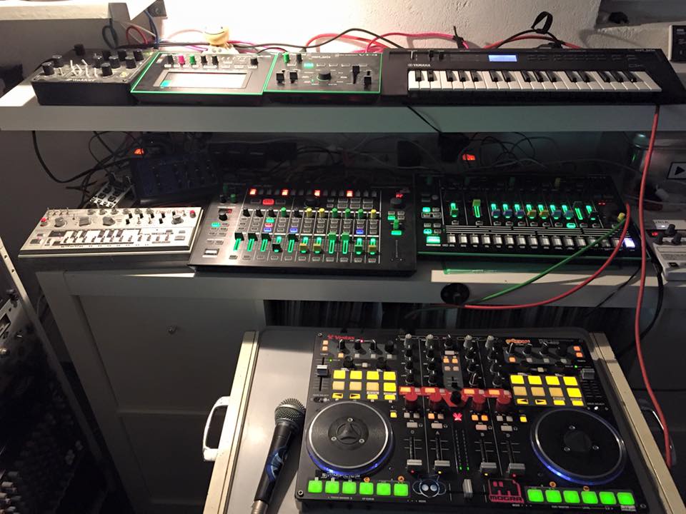 Just finished a track for a Japanese compilation, all just jammed and recorded …