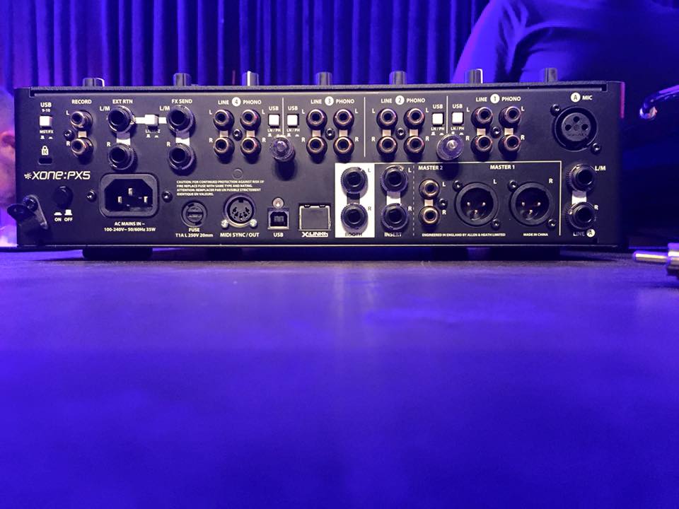 Presentation of the brandnew ALLEN & HEATH (official) Xone:PX5 DJ mixer at …