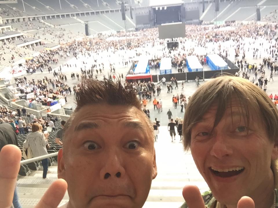 Fantastic moments at yesterday’s Depeche Mode concert at Olympiastadion Berlin …