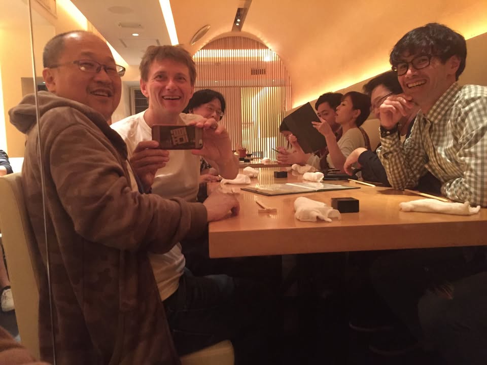 Another thing I love about playing in Japan is when the club night is over and …