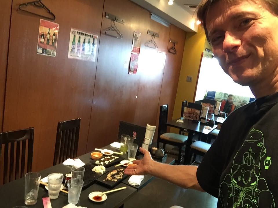 Another thing I love about playing in Japan is when the club night is over and …