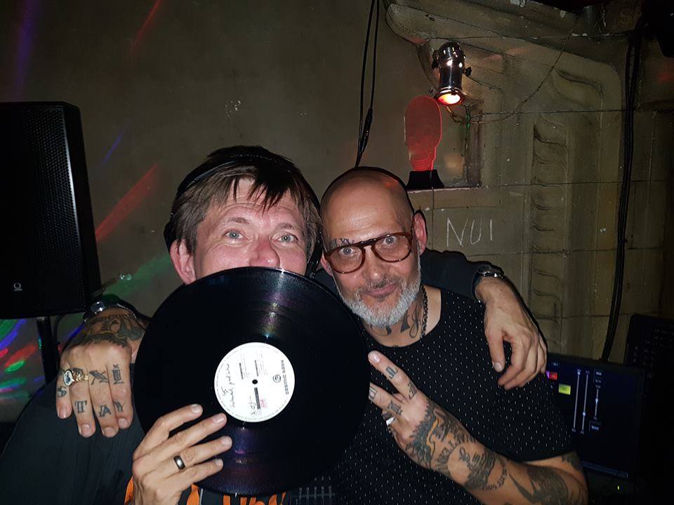 Me with DJ Spezial at WALFiSCH Revival Party, October 6th 2017 after a set …
