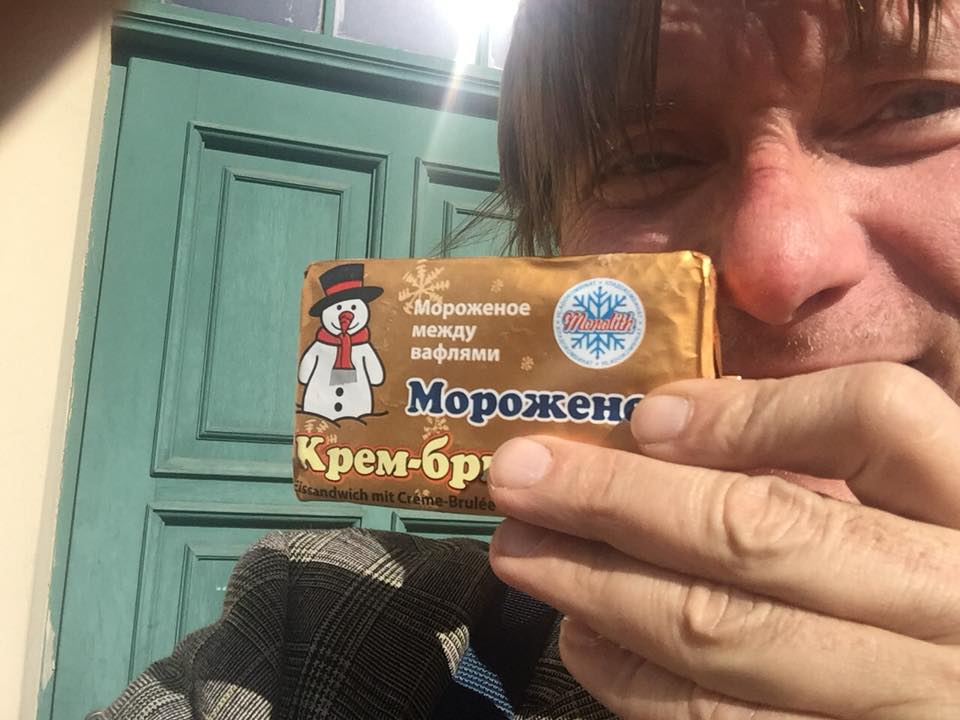 First ice cream in 2018!
