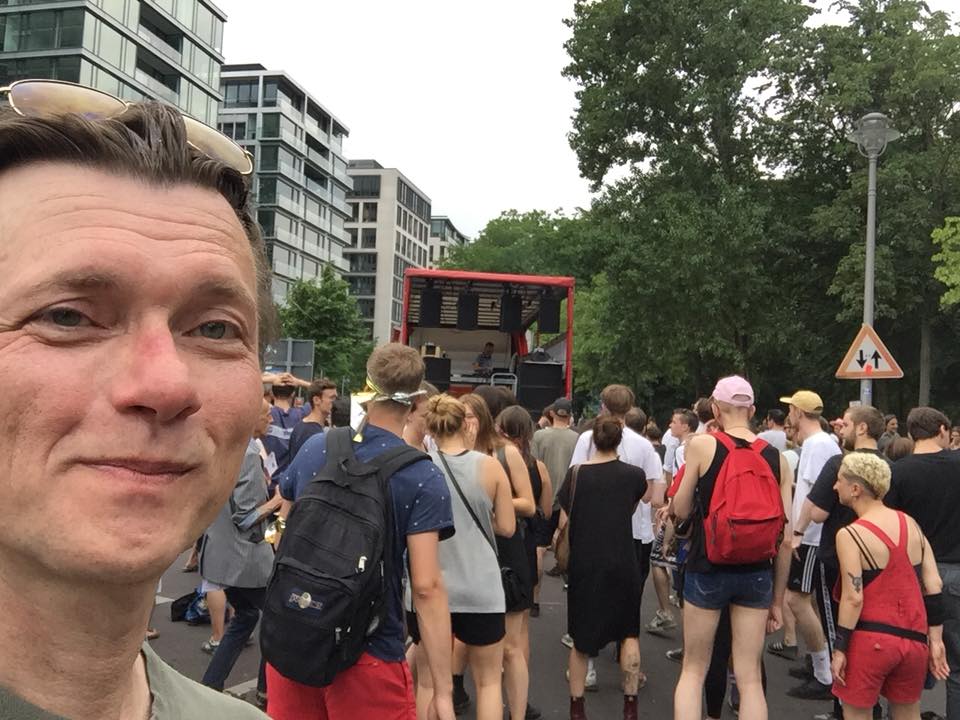 Today the Berlin club scene took to the streets to protest against misogyny …