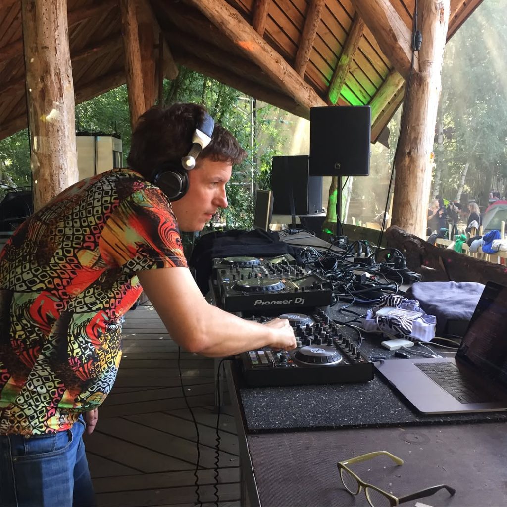 Mat from #mushroommagazine at #fusion Trancefloor