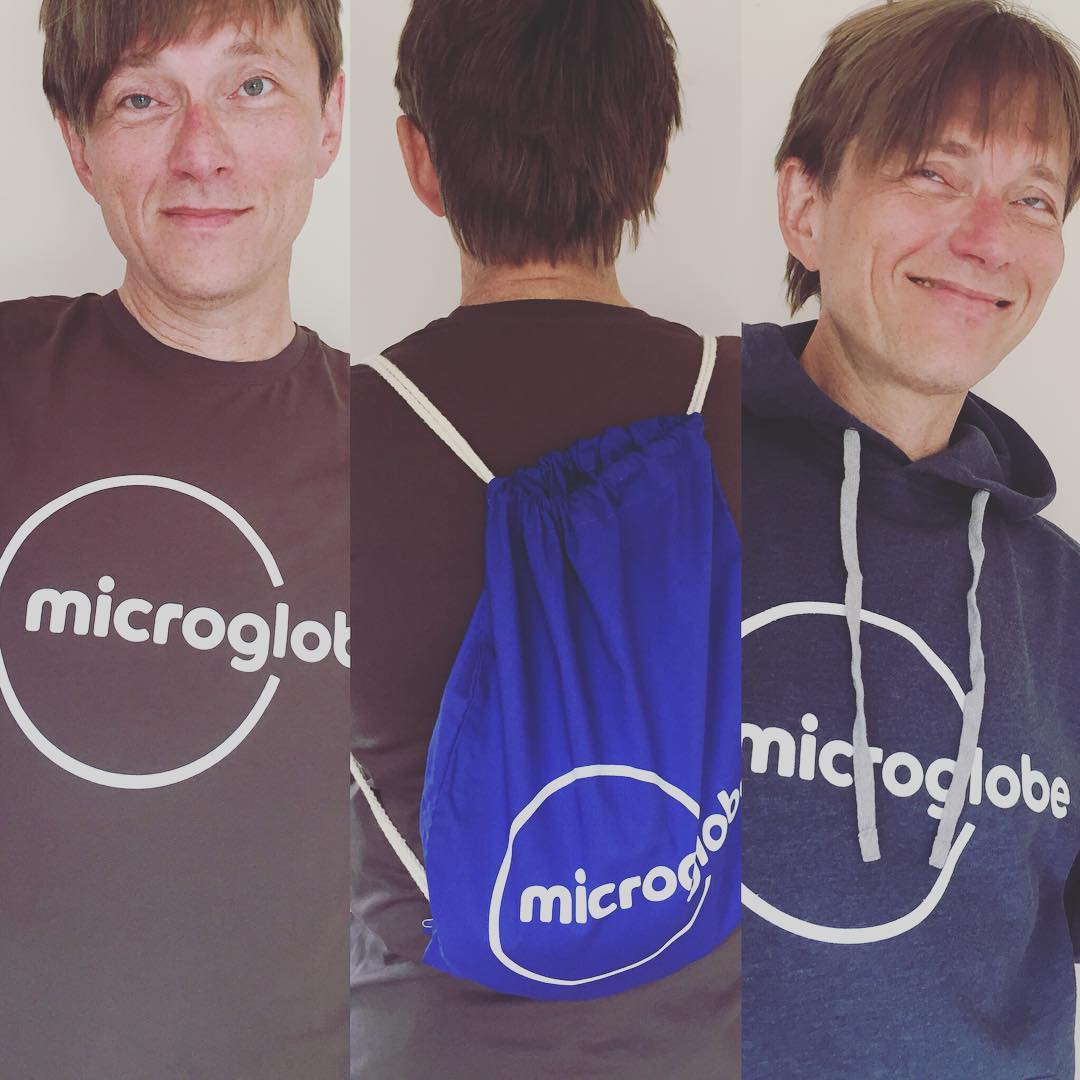 microglobe merch is here: right in time before my Japan tour! Check it out in …