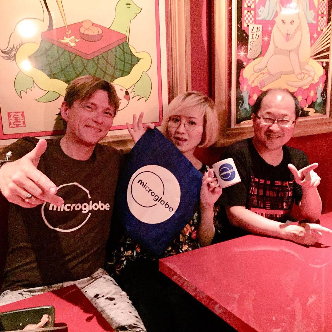 Now at #oiran_shibuya : radio show with Venus and Toby!