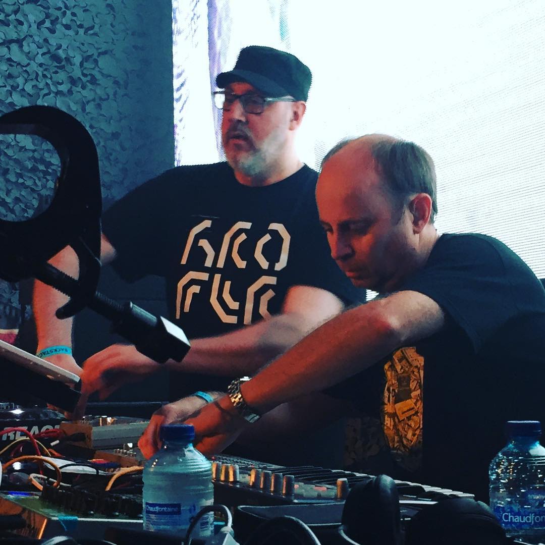 #hardfloor doing what they do best at #wooferlandfestival 2018.