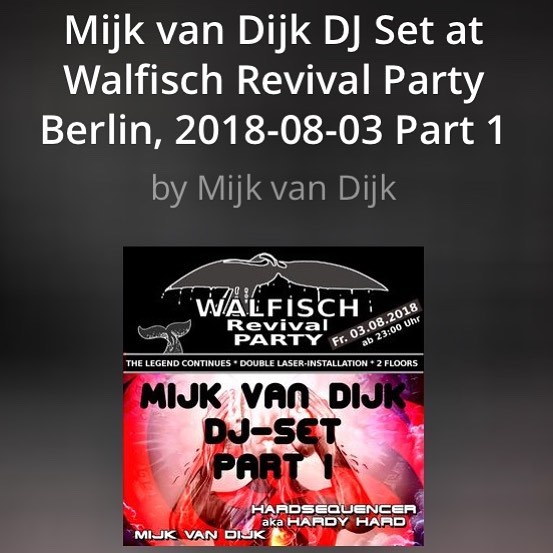 My #djset from Last weekend‘s #walfischrevivalparty is finally online in 2 …