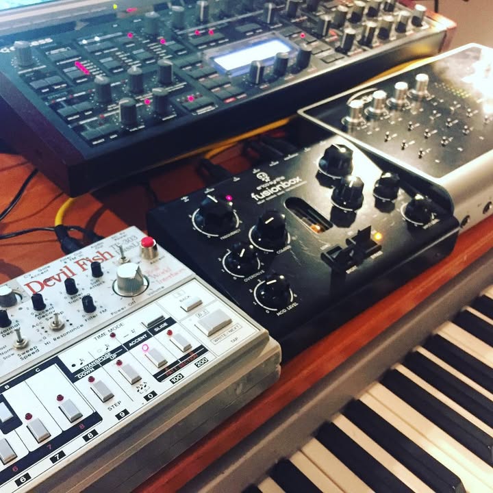 Final touches on a new remix for Kay Barton