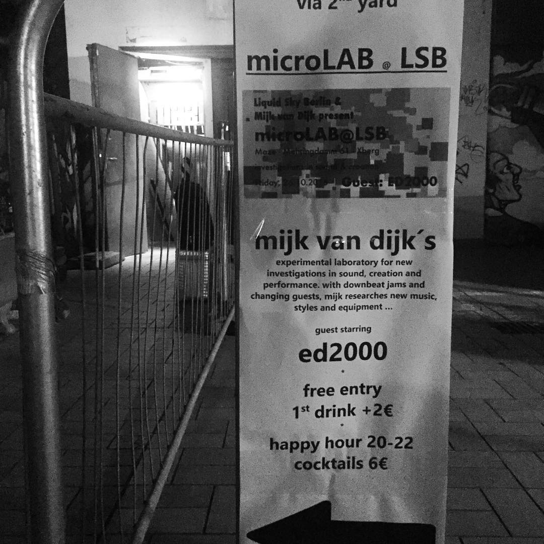 #microLAB at #liquidskyberlin starting NOW! Get involved!