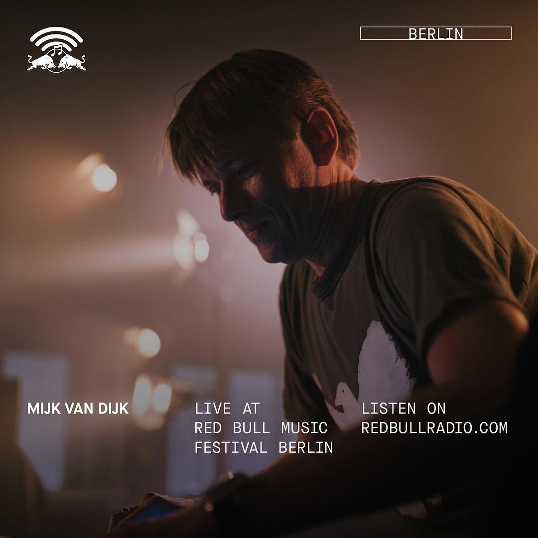 Listen to @mijk_van_dijk live at @funkhaus_berlin on @redbullradio now!