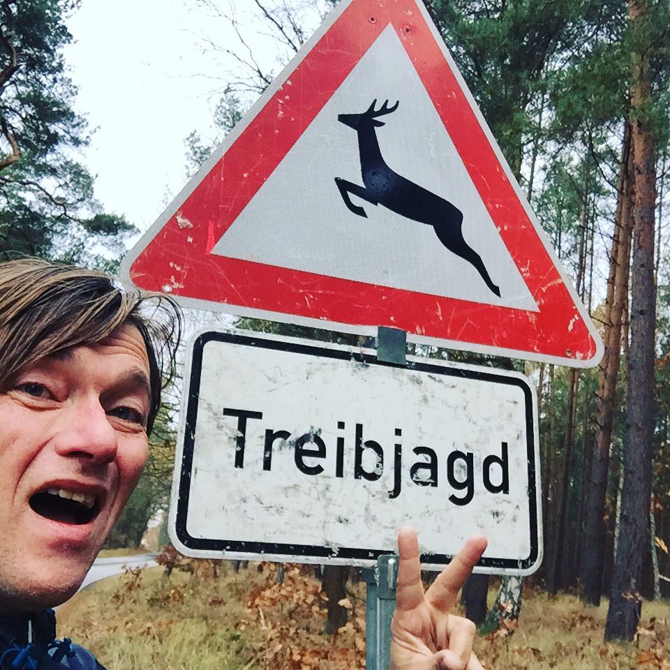 On the run!