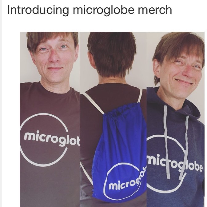 Introducing #microglobe merchandizzzzze!