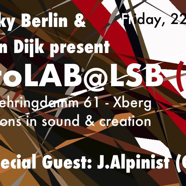 tonite tonite  9pm: microLAB (06) – Guest: J.Alpinist (Canada)