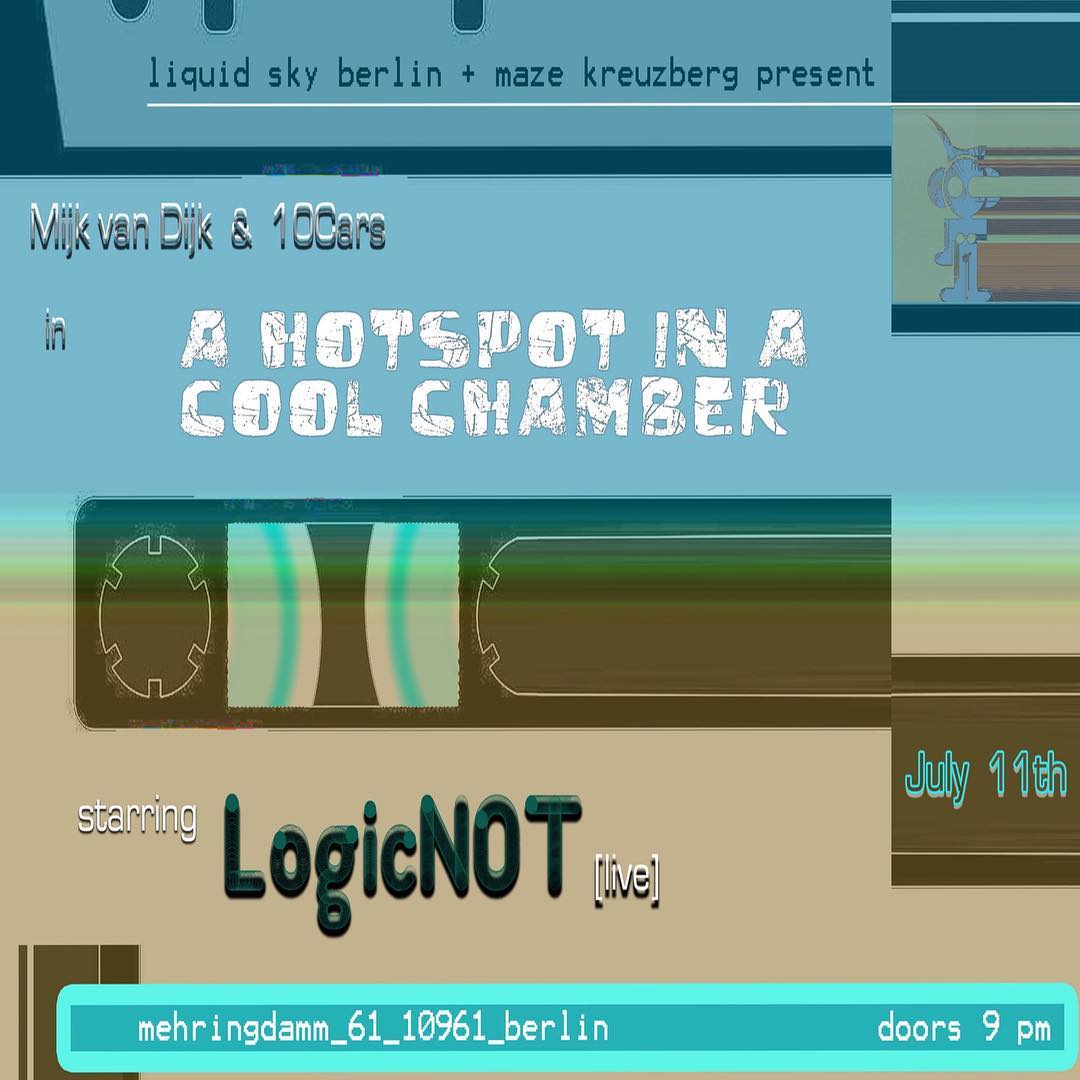 This time 10cars and @mijk_van_dijk welcome LogicNOT for a hot live set into …