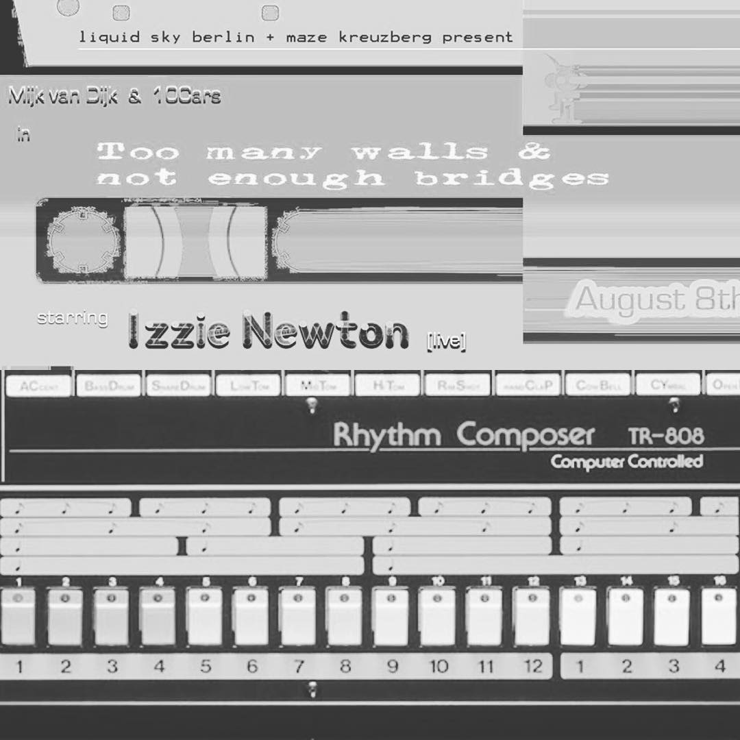 Tonite on 808 day, let’s play some 808 beatzzz at Mazzze with Izzzy Newton …