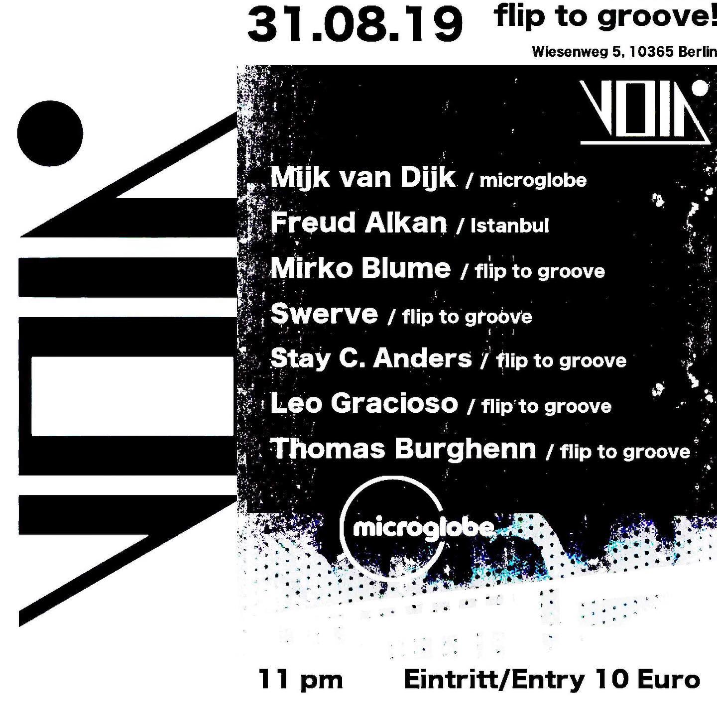 Vorfreude auf morgen: meine Premiere im Void-Club bei Flip To Groove. Who‘s in?
