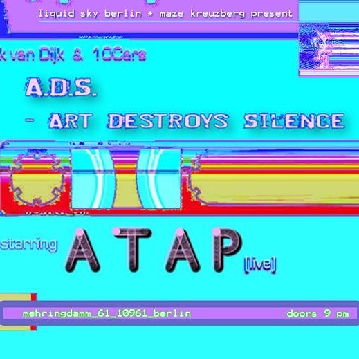 Tonite tonite!!!! #atap at #liquidskyberlin at #mazeberlin with 10cars and …