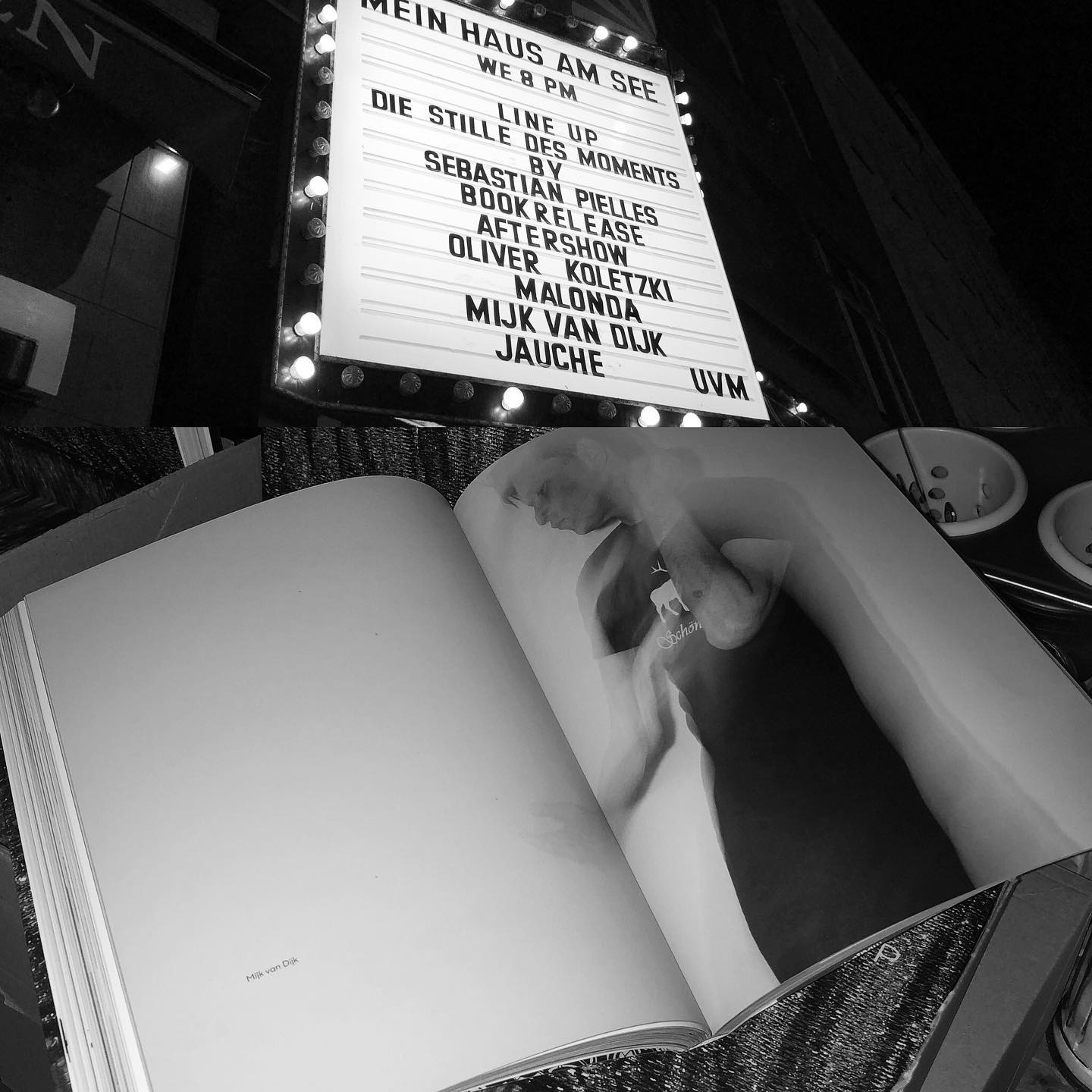 Right now: #photobook presentation party: “Lineup” by @sebastianpielles at …