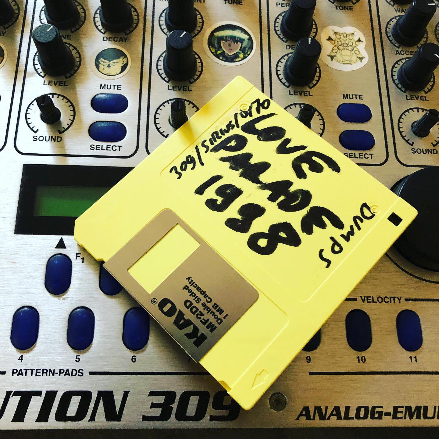 Final #floppydiscs from the drawer #ipromise Series of 6, 6/6, with data for my …
