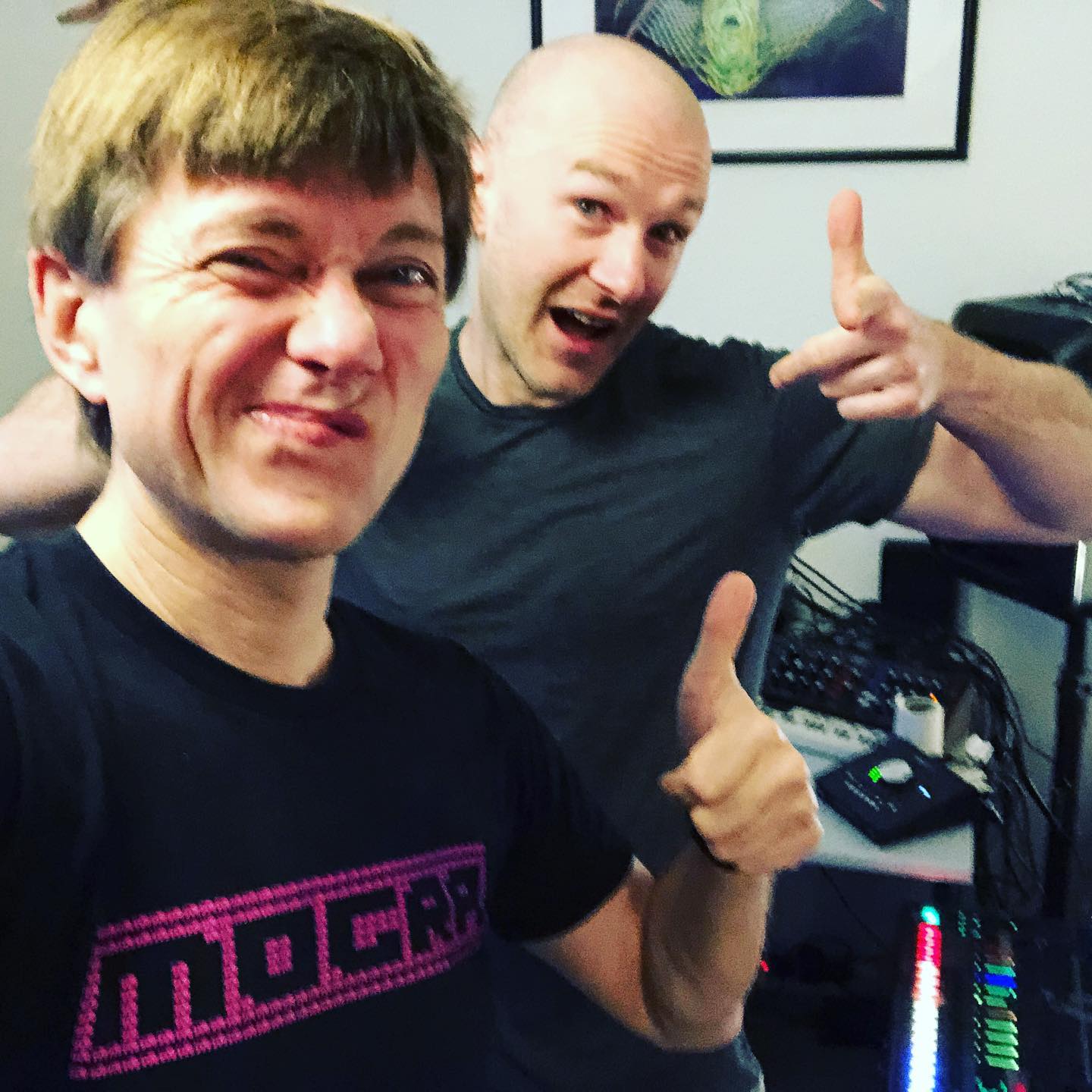 #montblanco and me just produced two little banging monsters in the studio …