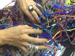 Galcid's hands on synths