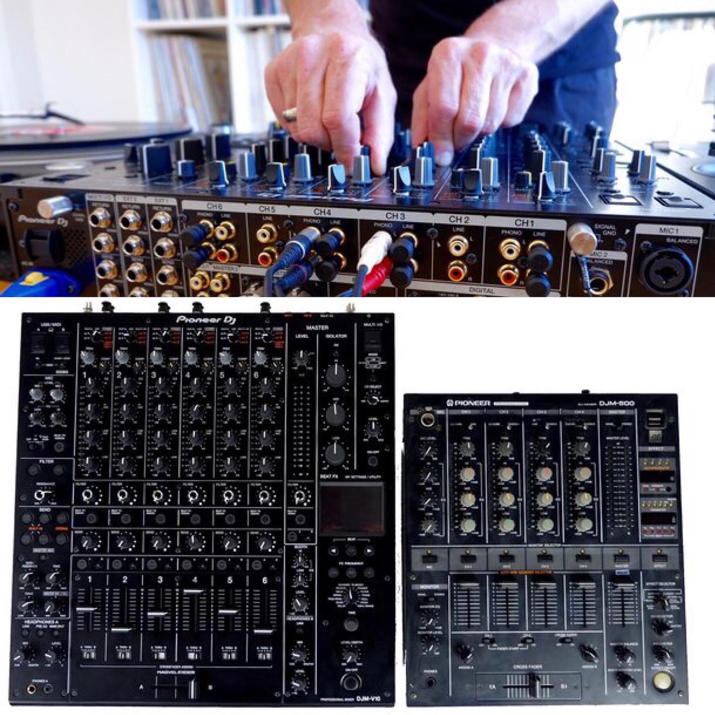 In 1997 I presented the #pioneerdj DJM-500 mixer at the #frankfurtmusicmesse …