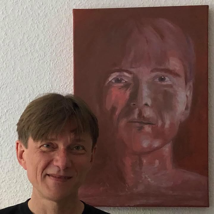 Thank you Maya Schenk for painting this wonderful portrait.