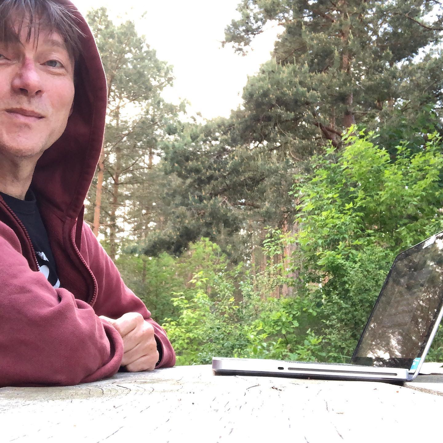 I’m actually working….