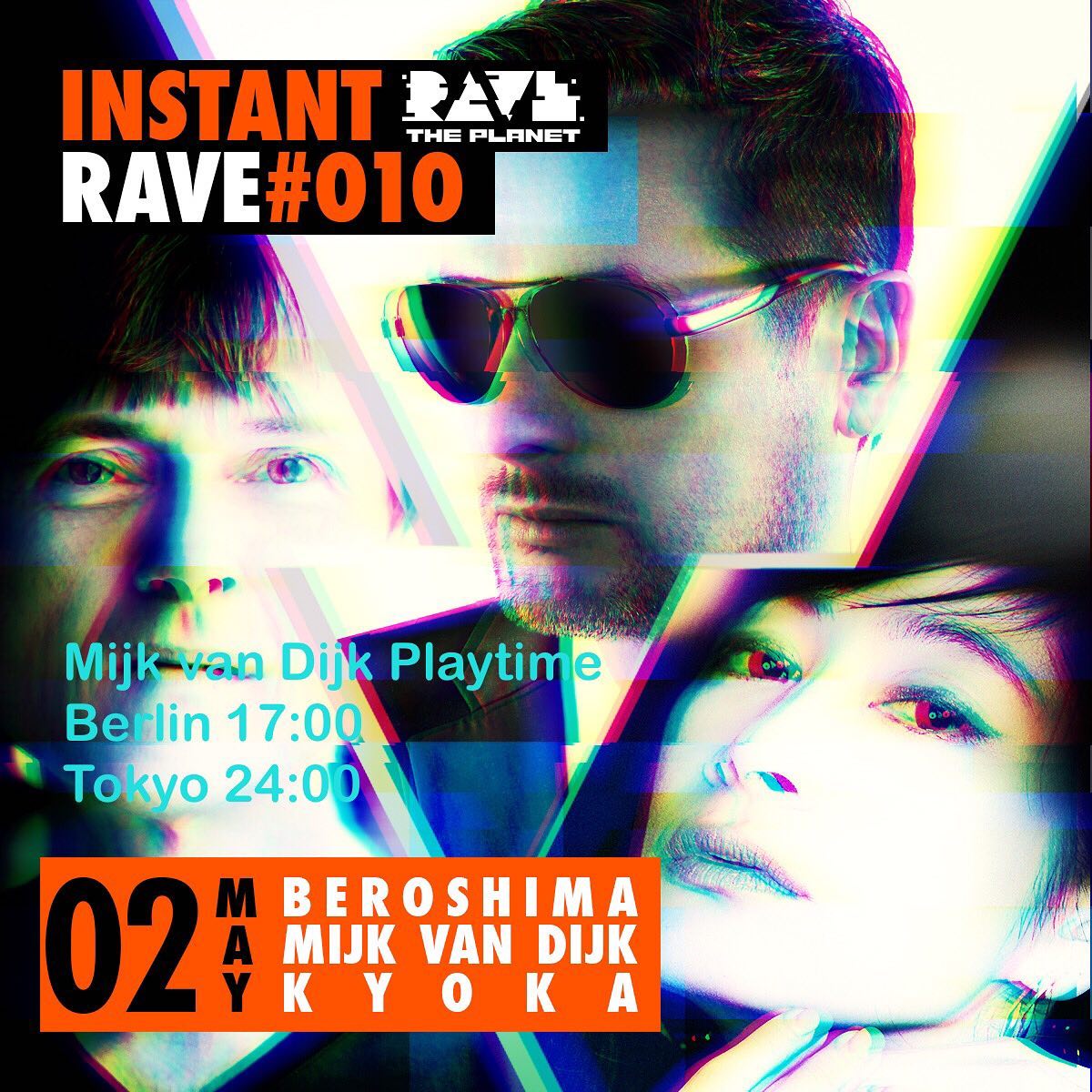 Yeah, we‘re live now with #日本版 — Instant Rave #010!! Frank Müller aka Beroshima …