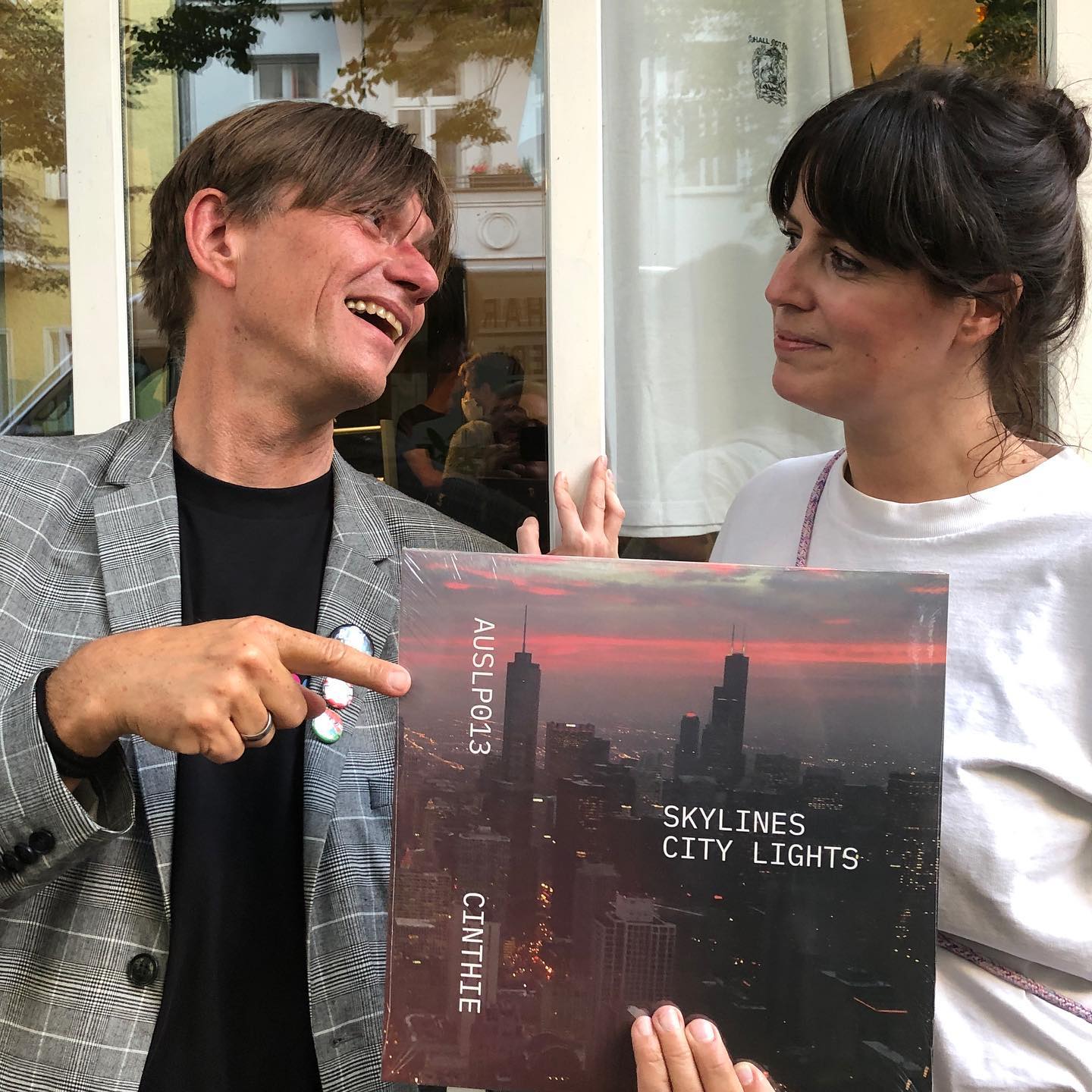 I just got my copy of #cinthiecrystal lovely debut album “Skylines City Lights” …