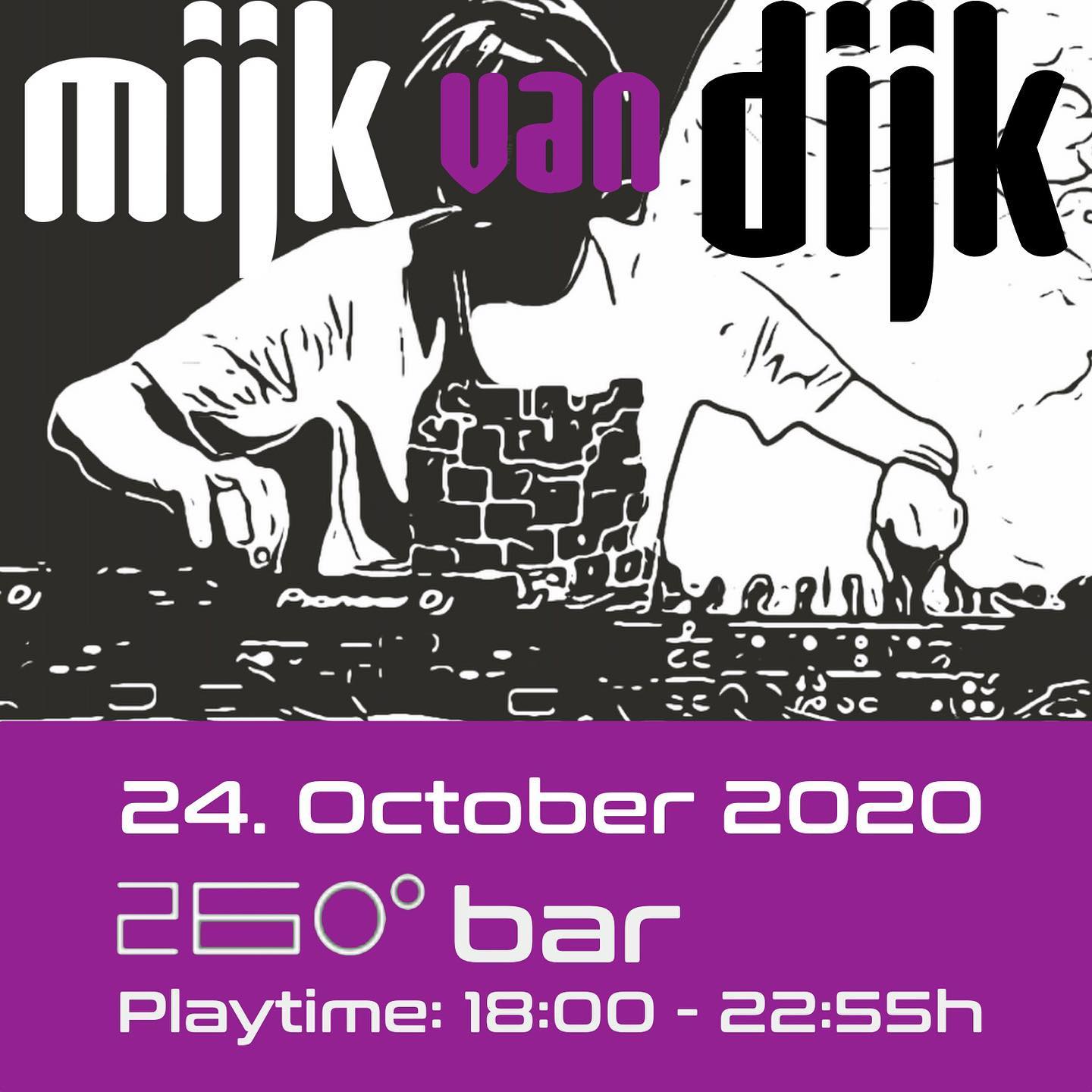 I play in Berlin at 260 Grad Bar tomorrow October 24th from 18:00h until 22:55h …