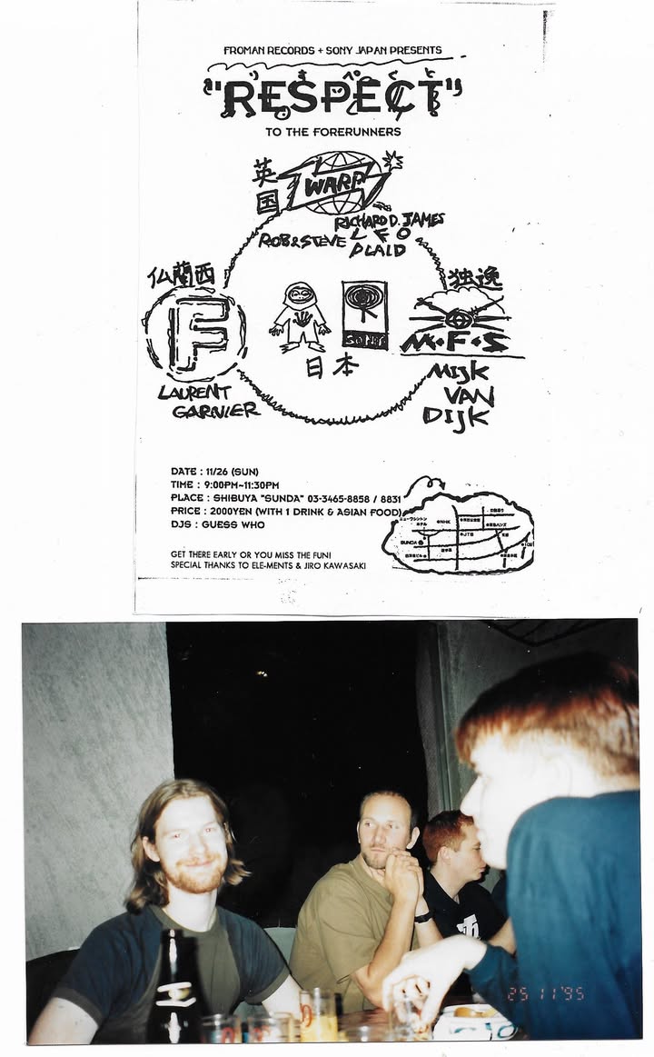 It was 25 years ago today, that Frogman Records invited Laurent Garnier, Aphex …
